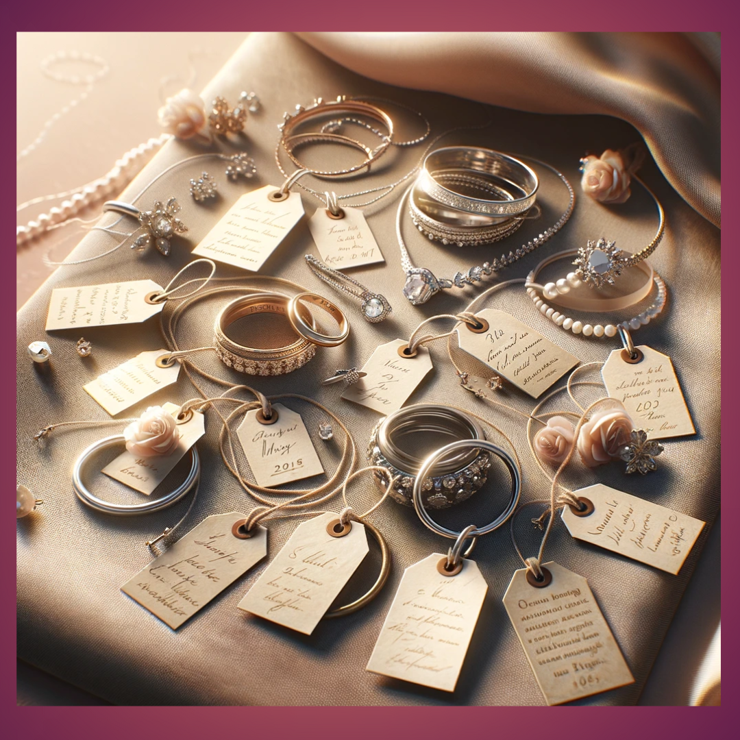 Memory Tags on Jewelry Image