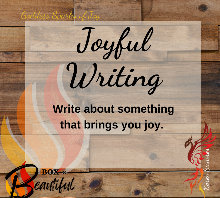 Joyful Writing